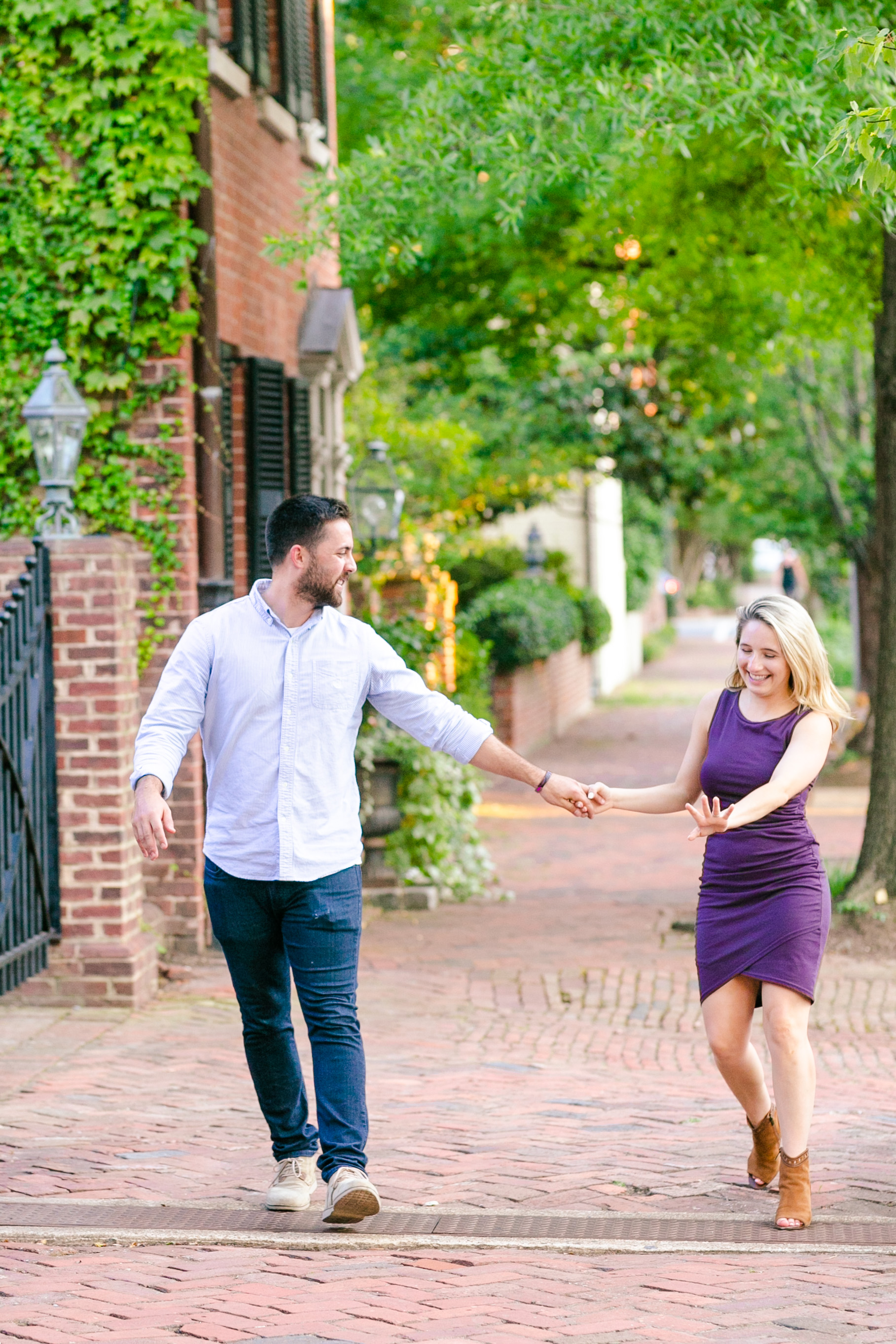 Proposal in Old Town Alexandria