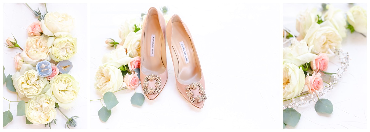 manolo blahnik wedding shoes and wedding details