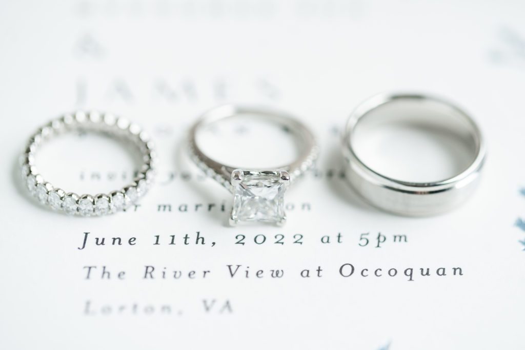 Dusty Blue and Blush wedding at Riverview at Occoquan in Lorton Virginia