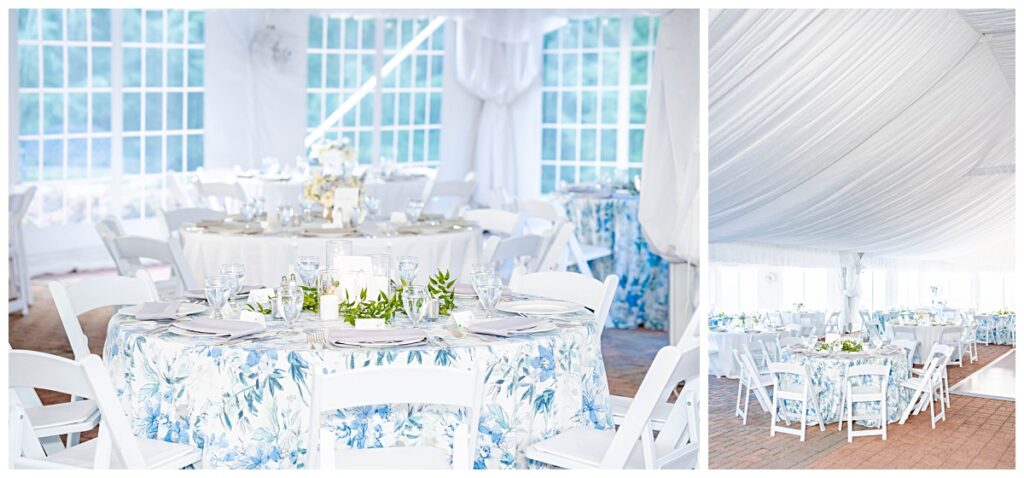 Classic Blue and Ivory Oxon Hill Manor Wedding in Oxon Hill Maryland