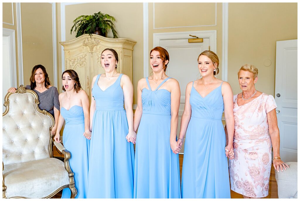 Classic Blue and Ivory Oxon Hill Manor Wedding in Oxon Hill Maryland