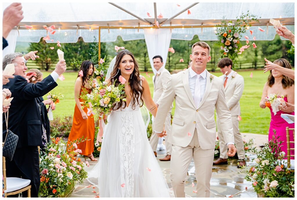 Taylor Swift Themed dusty rose and tan wedding at Gordon Springs in Hillsboro, VA
